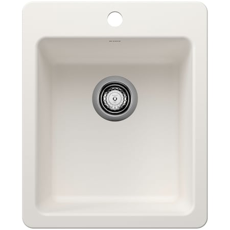 Blanco Liven 16-3/4 in. Drop-In/Undermount Single Basin SILGRANIT Bar Sink 443237